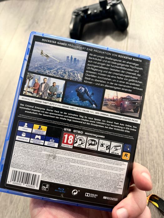 Диск/гра ps4/ps5 GTA 5 Grand theft auto V premium edition