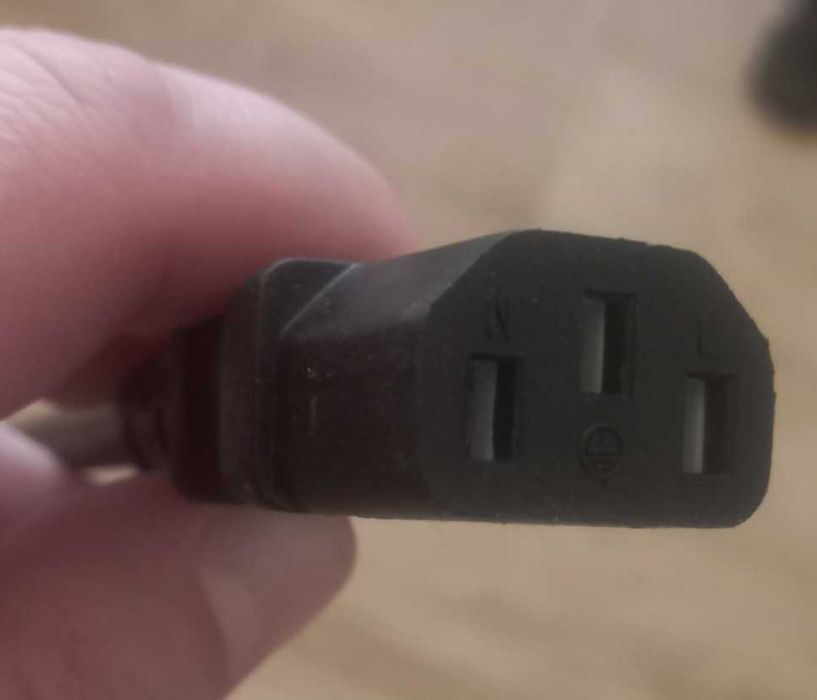 NOWE 2x Powercord UK Kabel zasilający wtyczka brytyjska bezpiecznik PC