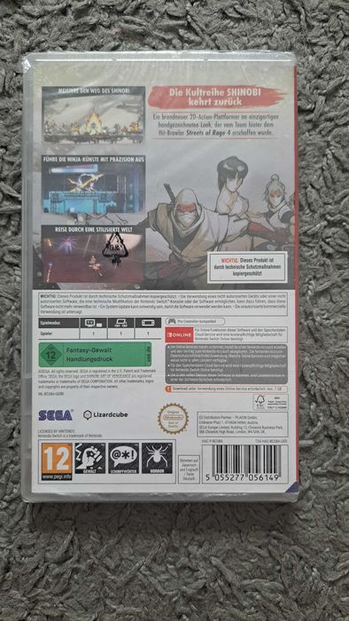 SHINOBI: Art of Vengeance Nintendo Switch NOWA