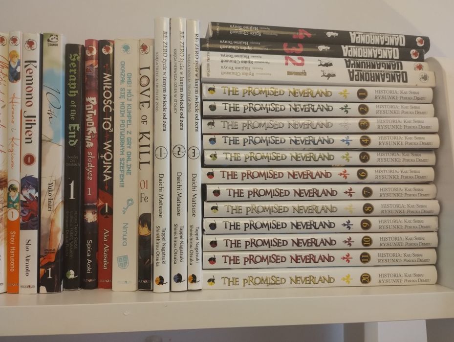 Mangi różne tytuły