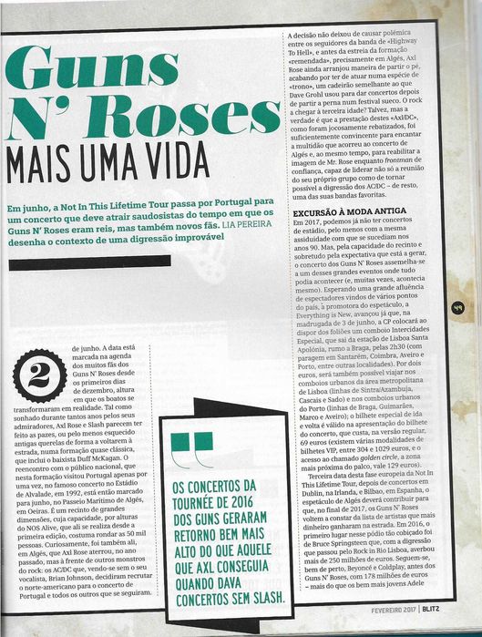 Blitz - - - nr. 128 - Fevereiro 2017 - - - - - Revista