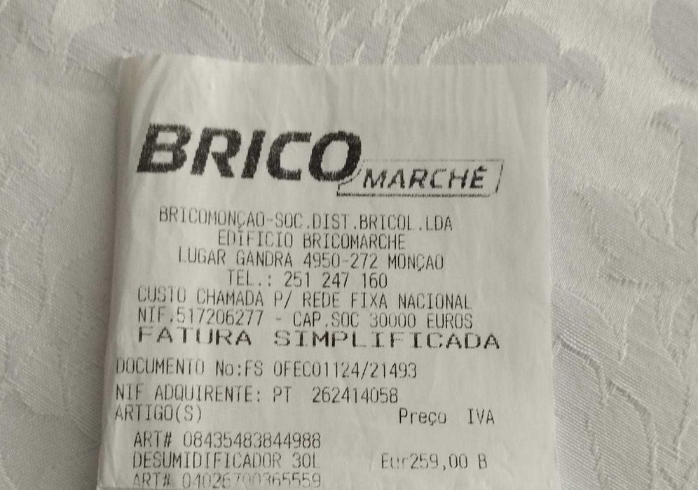 Desumidificador 30L