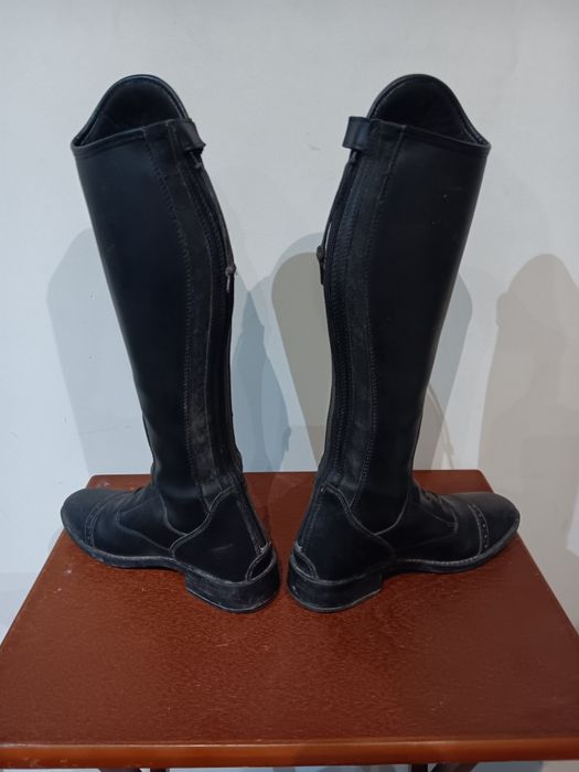 Botas de equitação pele 35