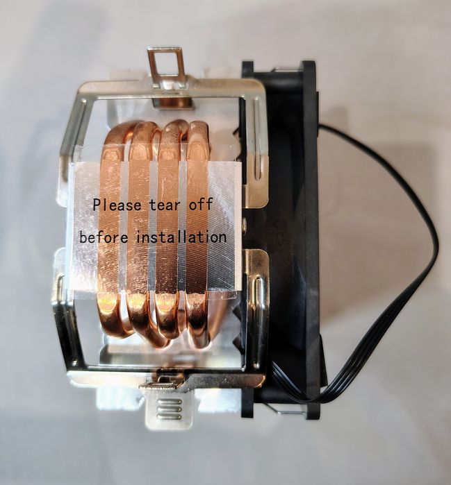 Кулер для процесора 120 мм TDP 160W RGB 4pin 4 теплотрубки AMD IWONGO