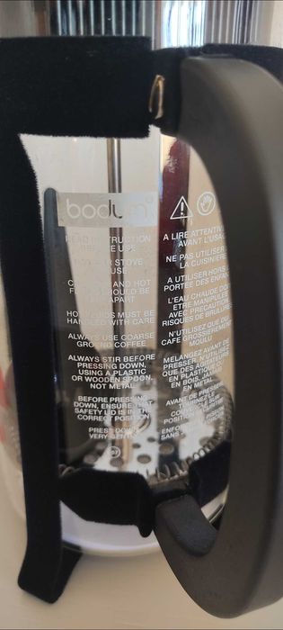 Cafeteira prensa francesa Chamfort Bodum 1,L