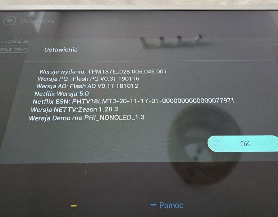 Smart TV Philips 32" Full HD | 32PFS5823/12 | + Uchwyt ścienny