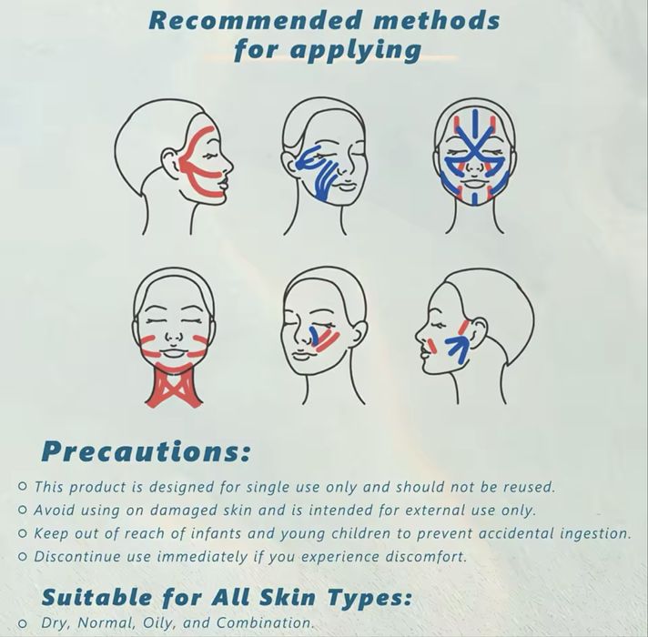 Кінезіо тейп для обличчя - 2.5 см * 5 м