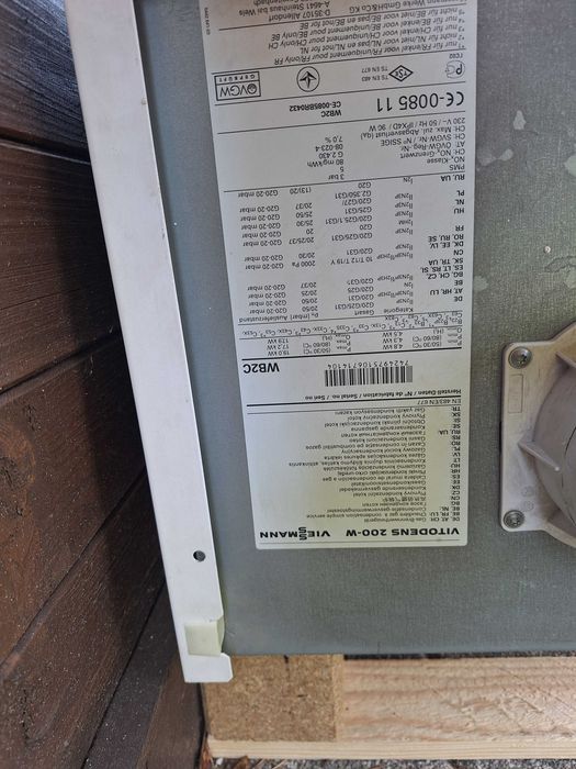 VIESSMAN VITODENS 200 kocioł gazowy