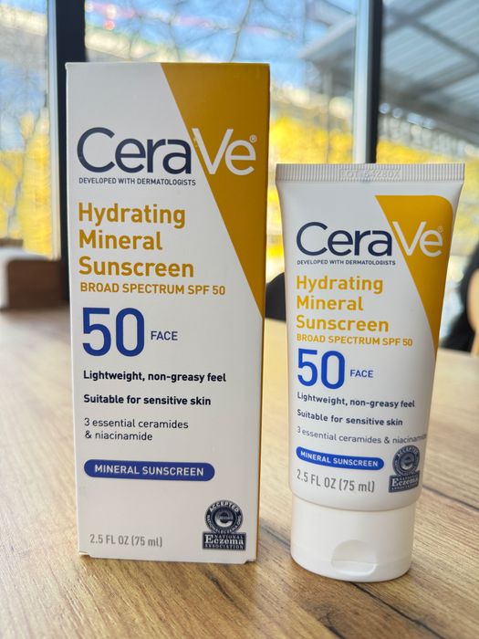 Крем CeraVe (SPF 50) для обличчя (75 мл) СПФ засіб