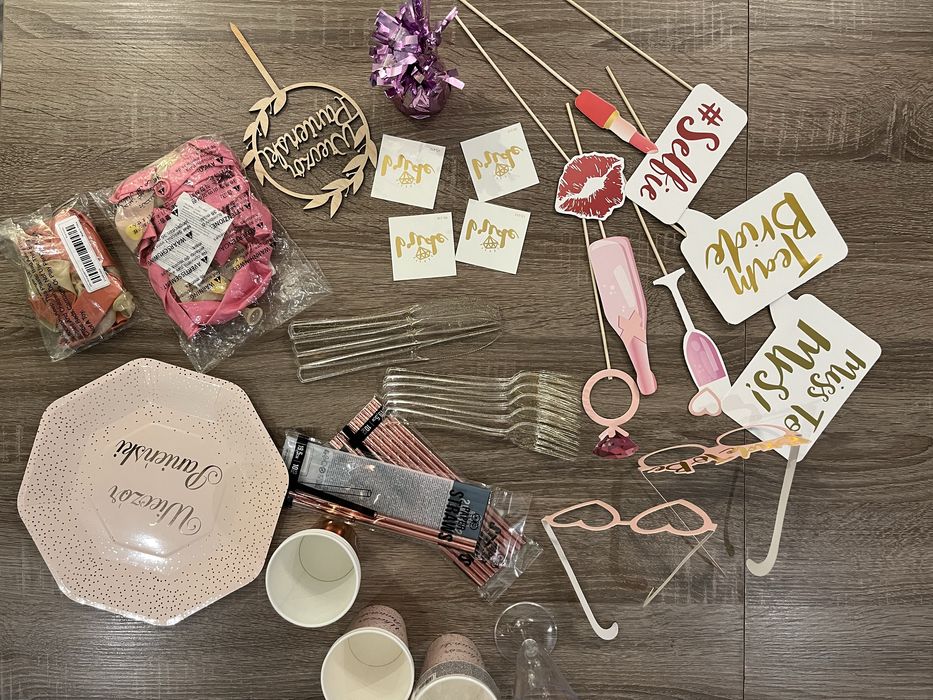 Pozostałości wieczór panieński zestaw