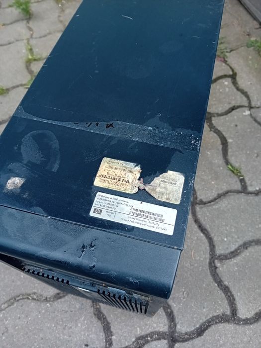Retro PC HP Compaq dx2200 - OKAZJA DLA PASJONATA kompletny (ok. 2006 rok)