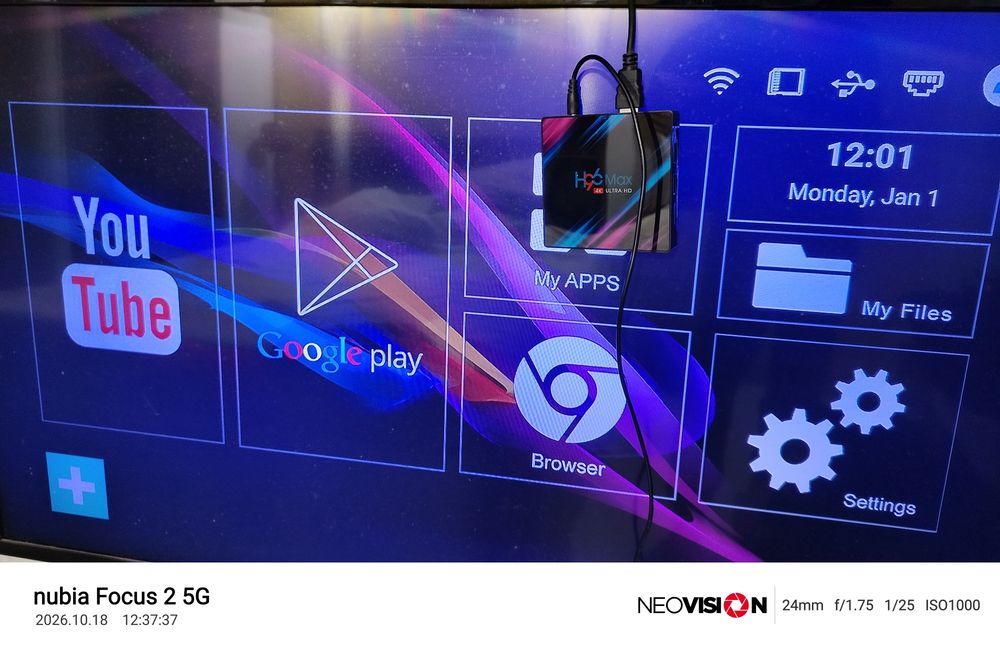Box Android TV 4K H96 Max