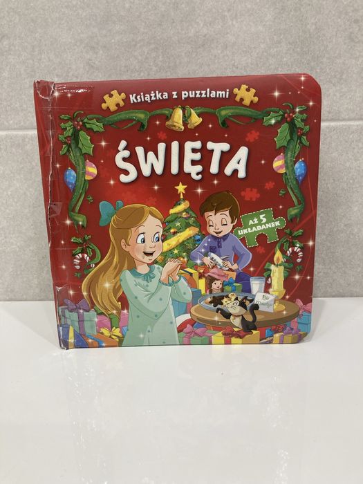 Książka z puzzlami Święta