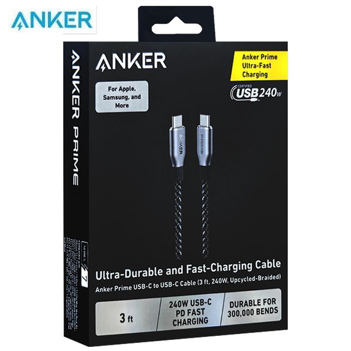 Кабель Anker Prime A88E2 (240W)