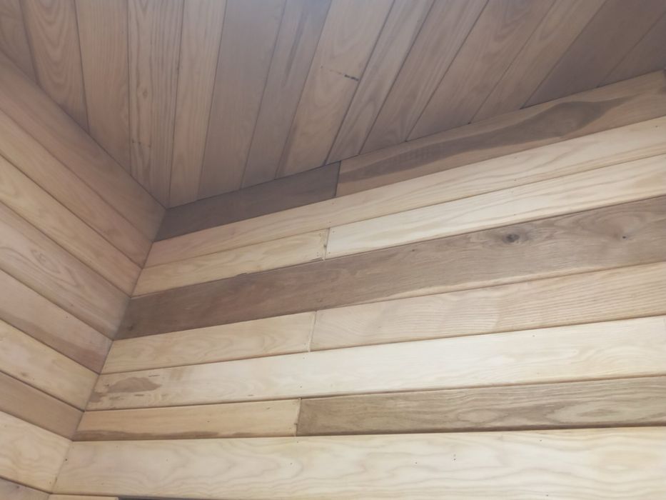 Вагонка ясень строганная