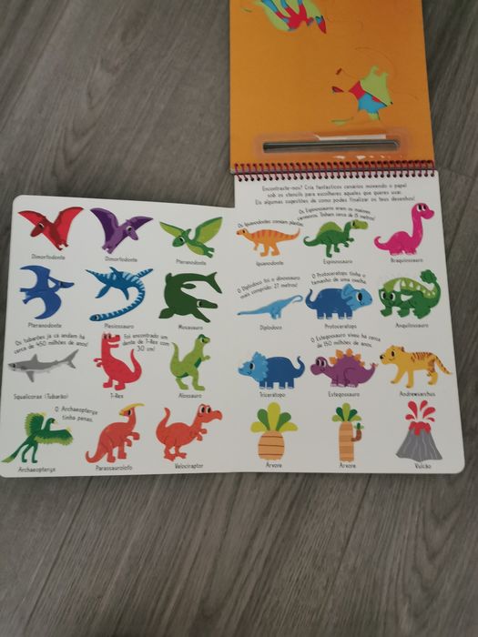Livro dinossauros
