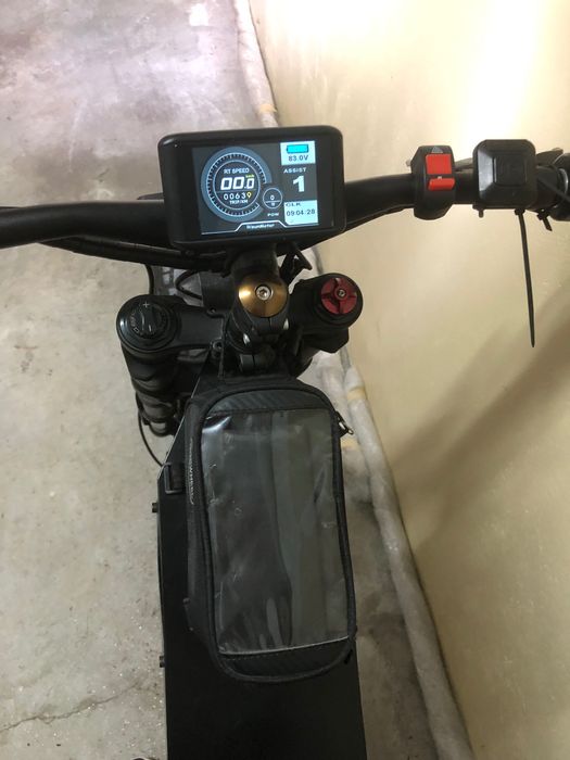 Bicicleta elétrica RisunMotor 120km/h