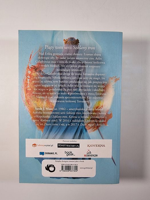 Imperium Burz / Szklany Tron Tom 5 / Sarah J. Maas