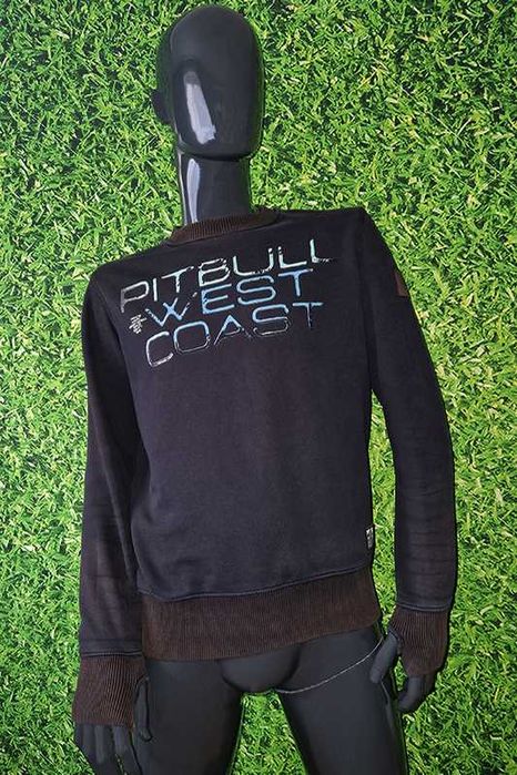 PittBull West Coast bluza bawełniana Blue Eyed Devil rozmiar: S-M