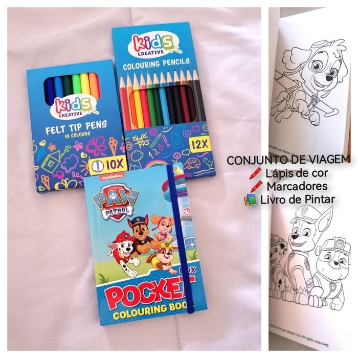 Conjunto Viagem de Pintar (NOVO)