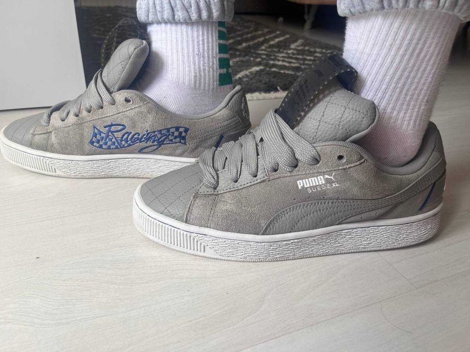 Мужские кроссовки Puma Suede XL Formula1! 42.5р!