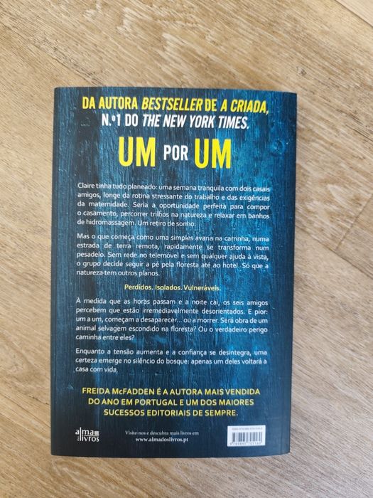 "Um por um" de Freida McFadden