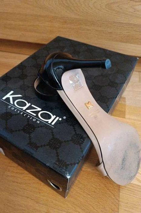 czółenka na obcasie 8 cm. - Kazar 37