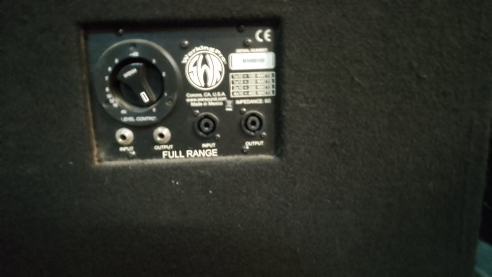 Gitara basowa, kolumna basowa SWR WorkingPro 4x10