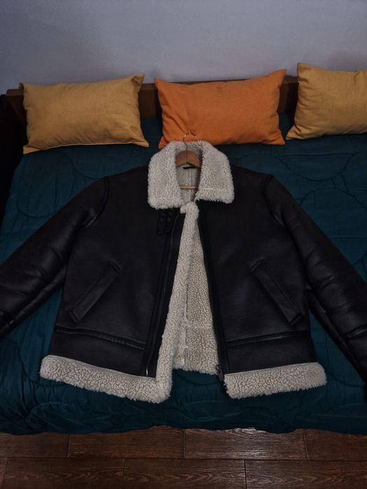Casaco Shearling Faux Leather