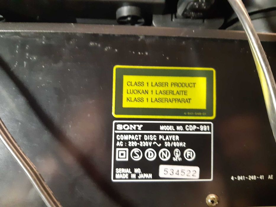 Compact Disk Player CDP-991- stan idealny