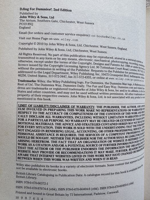 Livro ‘DJing for Dummies’