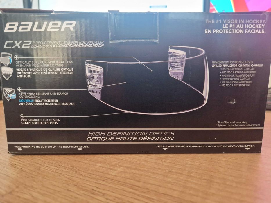 Nowe Pleksi Bauer HDO Pro-Clip CX2 1szt.