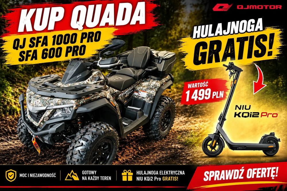 QJMOTOR SFA 600 SFA 600 PRO PIASKOWY I Odblokowanie w cenie |