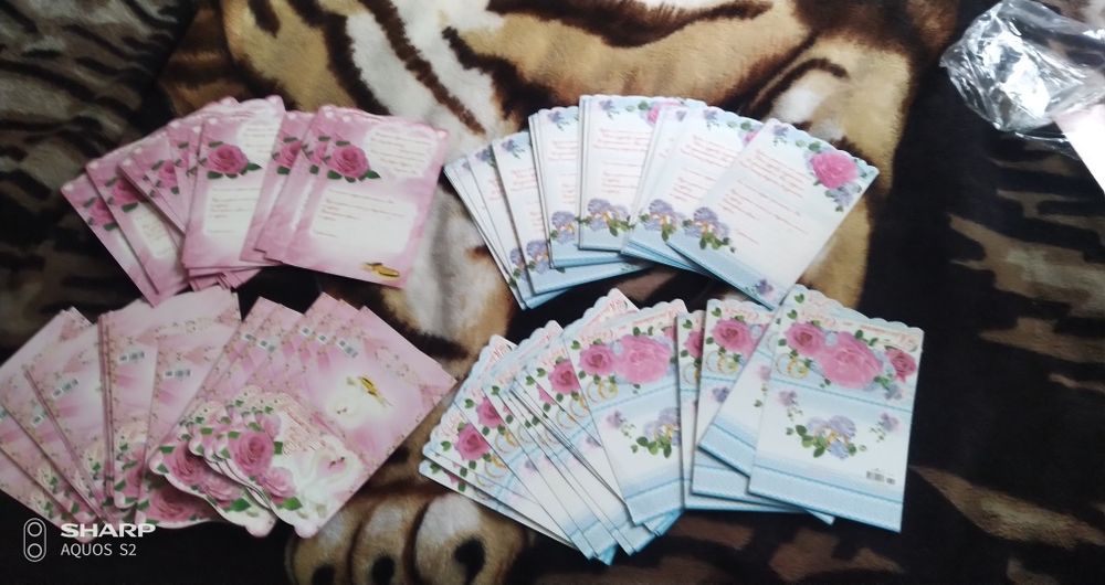 Откритки весільні