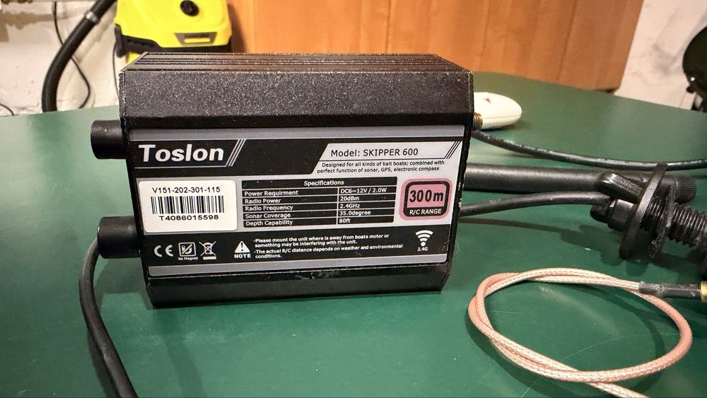 Echosonda Toslon TF640 - stan idealny!