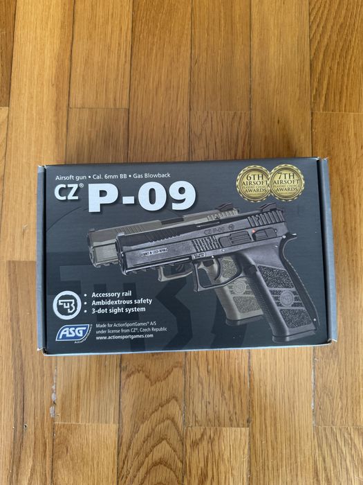 CZ P-09 pistola de airsoft