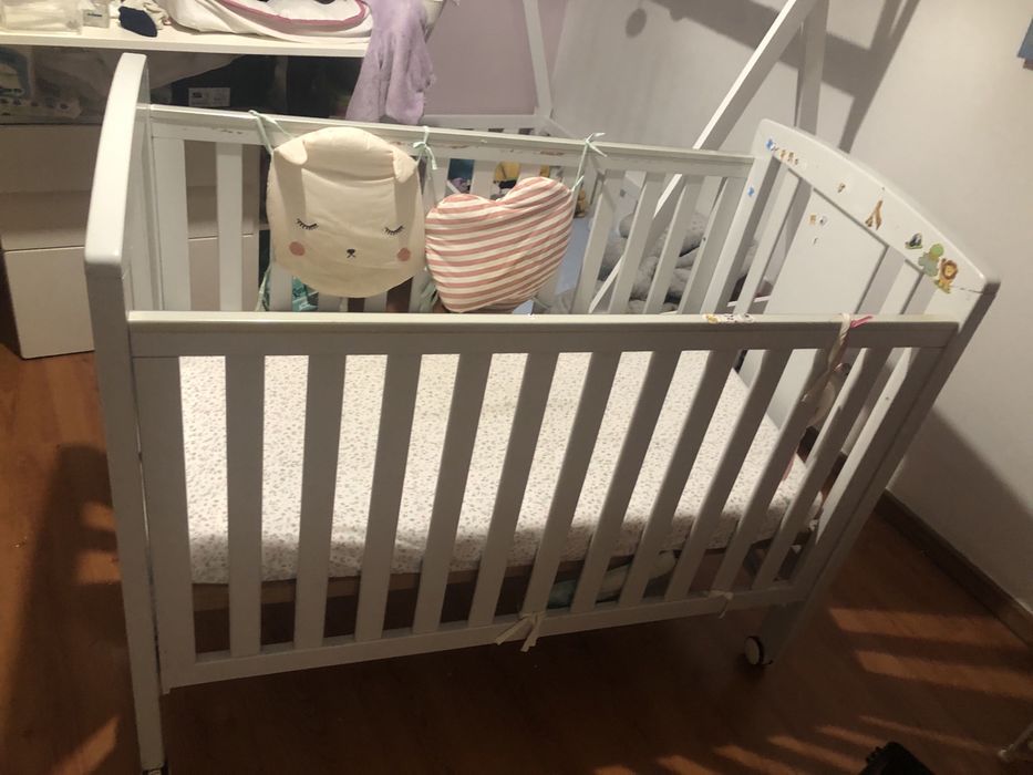 Cama Trama 120x60 com colchao