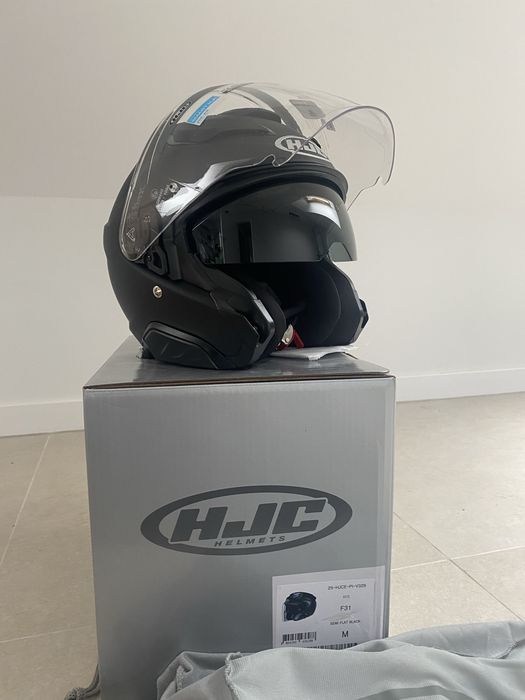 Kask Motocyklowy Hjc Nowy Czarny