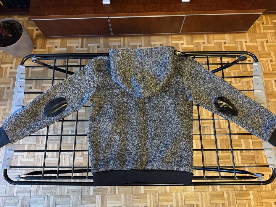 Ciepła bluza polarowa z kapturem Rocker r. 140