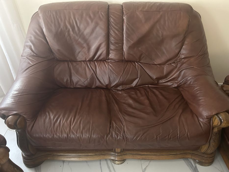 Komplet skorzany 321