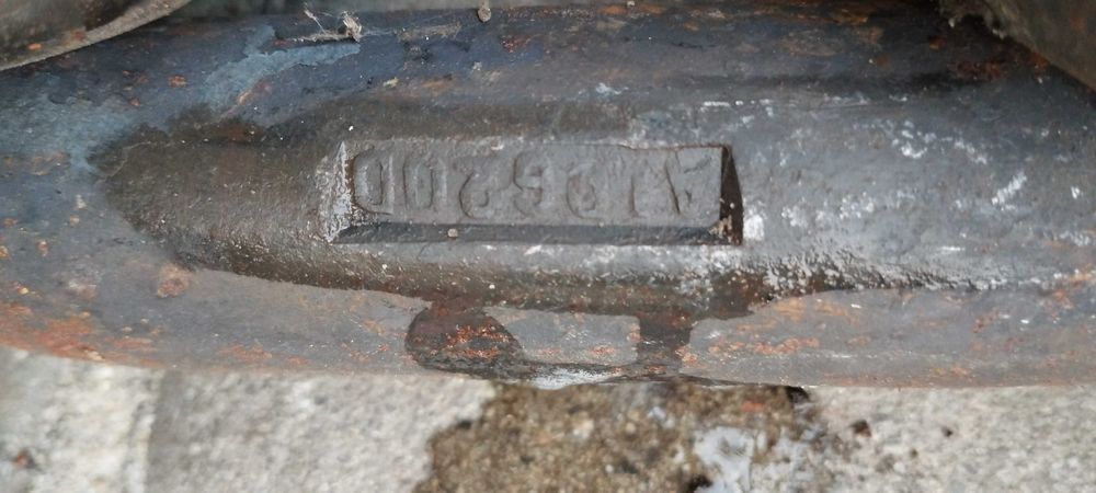 Łańcuch stalowy fi 34 mm , pancerny 300cm , około 70 kg