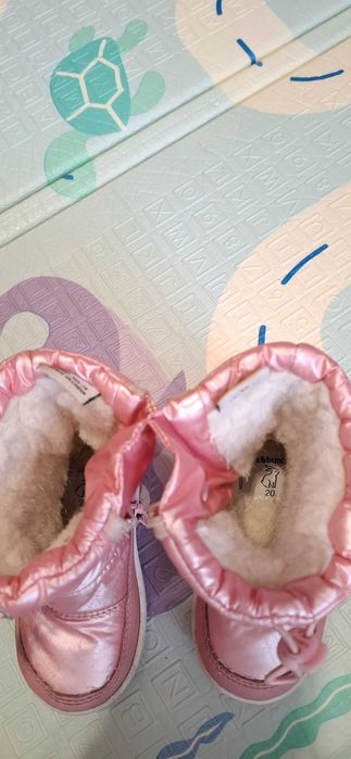 Дуже теплі чобітки дутики розмір 20