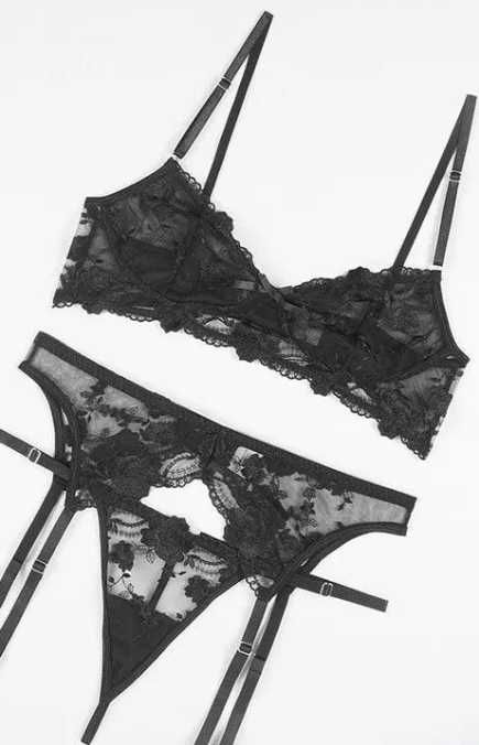 Nowy Koronkowy zestaw bielizny - rozmiar S