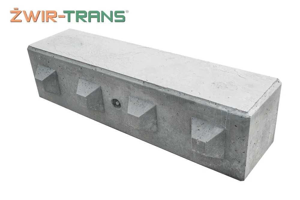 Bloki betonowe mur oporowy