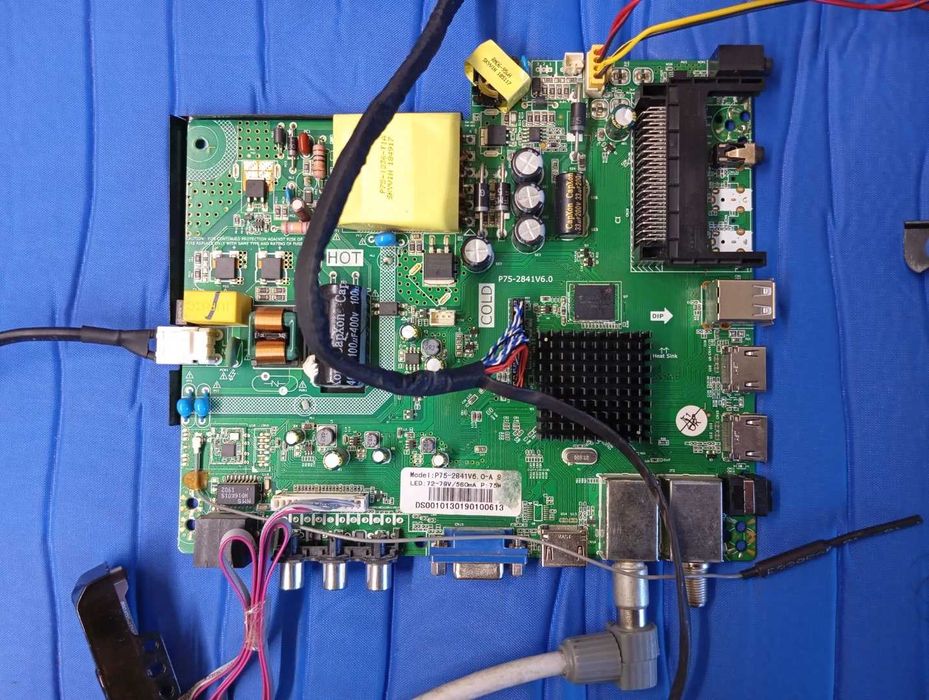 P75-2841V6.0 TV LCD SILVER IP-LE410983 Main Board