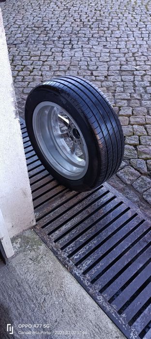Vendo jantes de liga leve Mercedes originais pneus Michelin