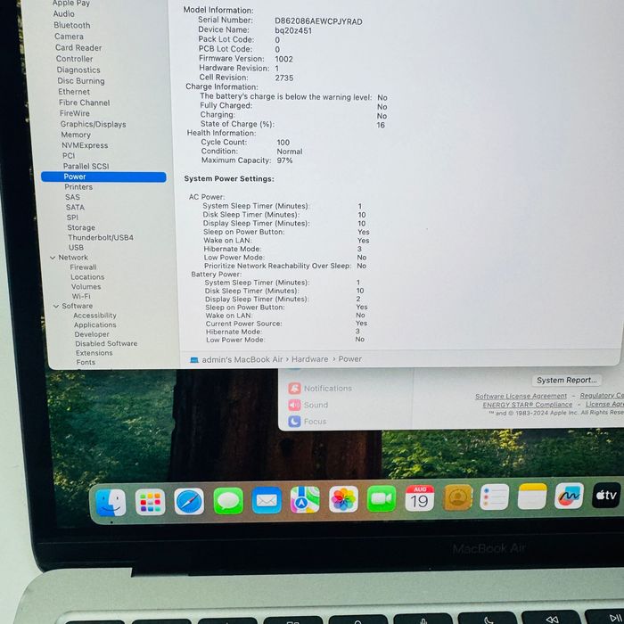 MacBook Air 13" 2020 Space Gary 8GB 512GB SSD