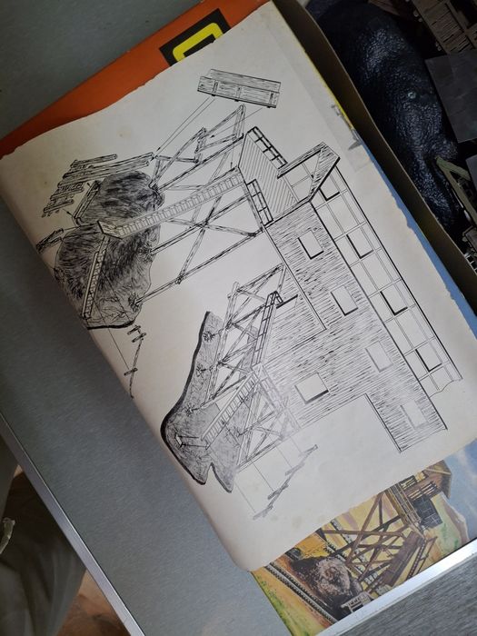 Quick kit grande construção  nova para diorama comboios