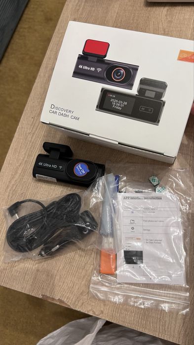 Kamera samochodowa Discovery Car Dash Cam 4K ULTRA HD