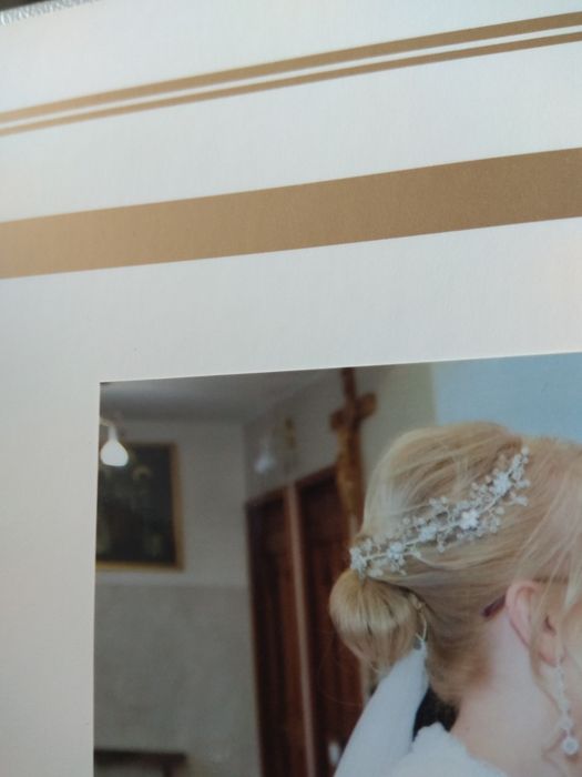 Ozdoba do włosów moze być na ślub lub na komunię